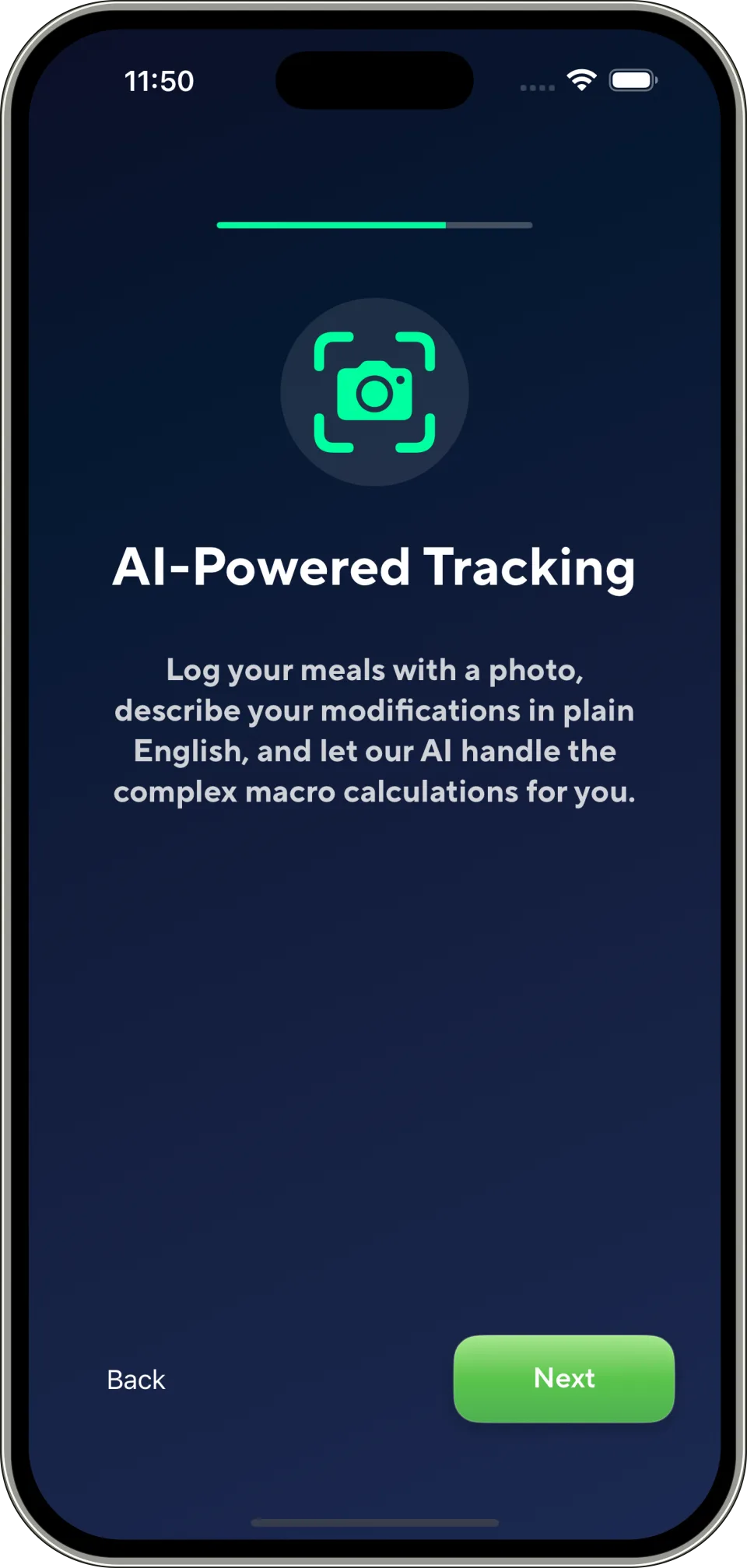 Track Your Progress - BulkAI App Screenshot