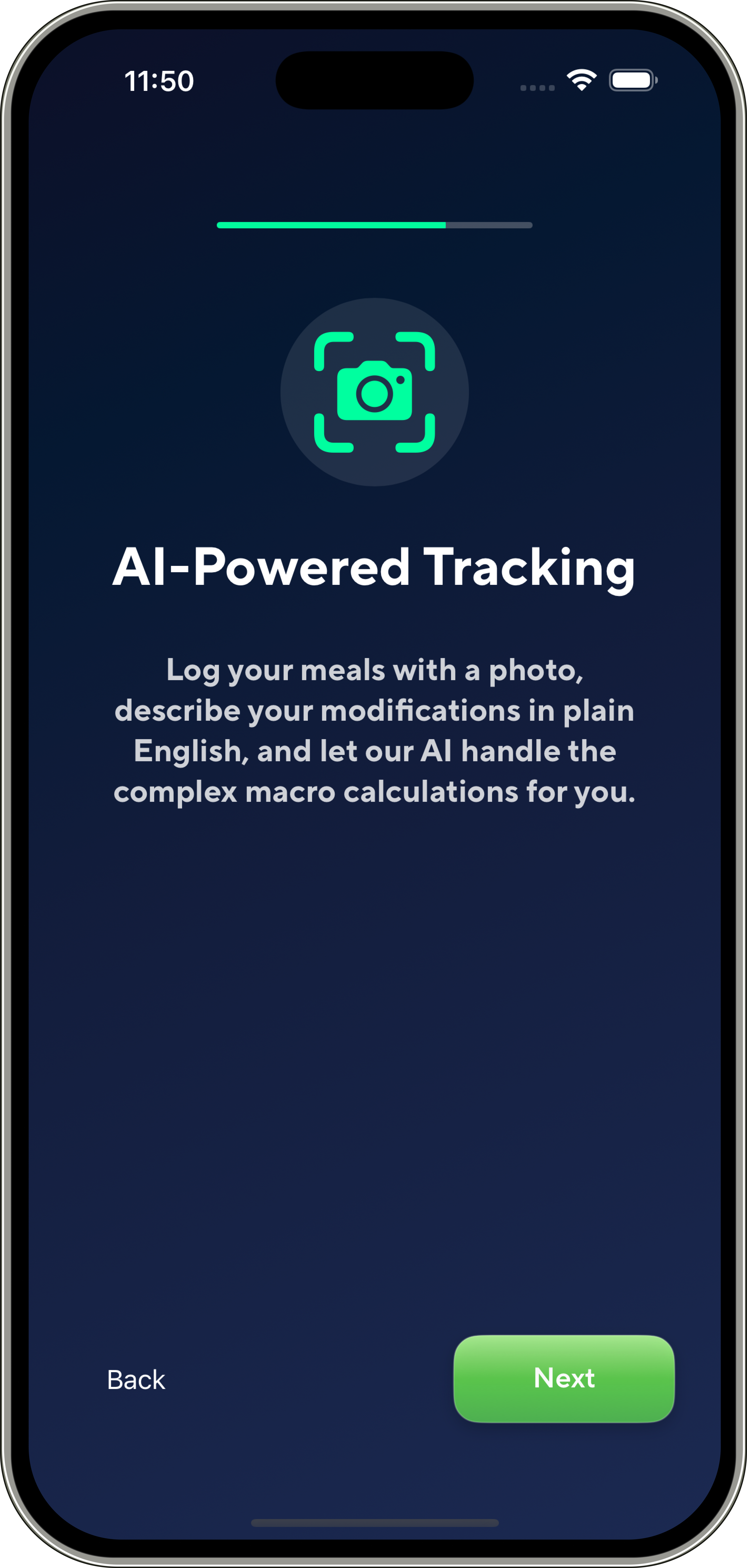 Track Your Progress - BulkAI App Screenshot