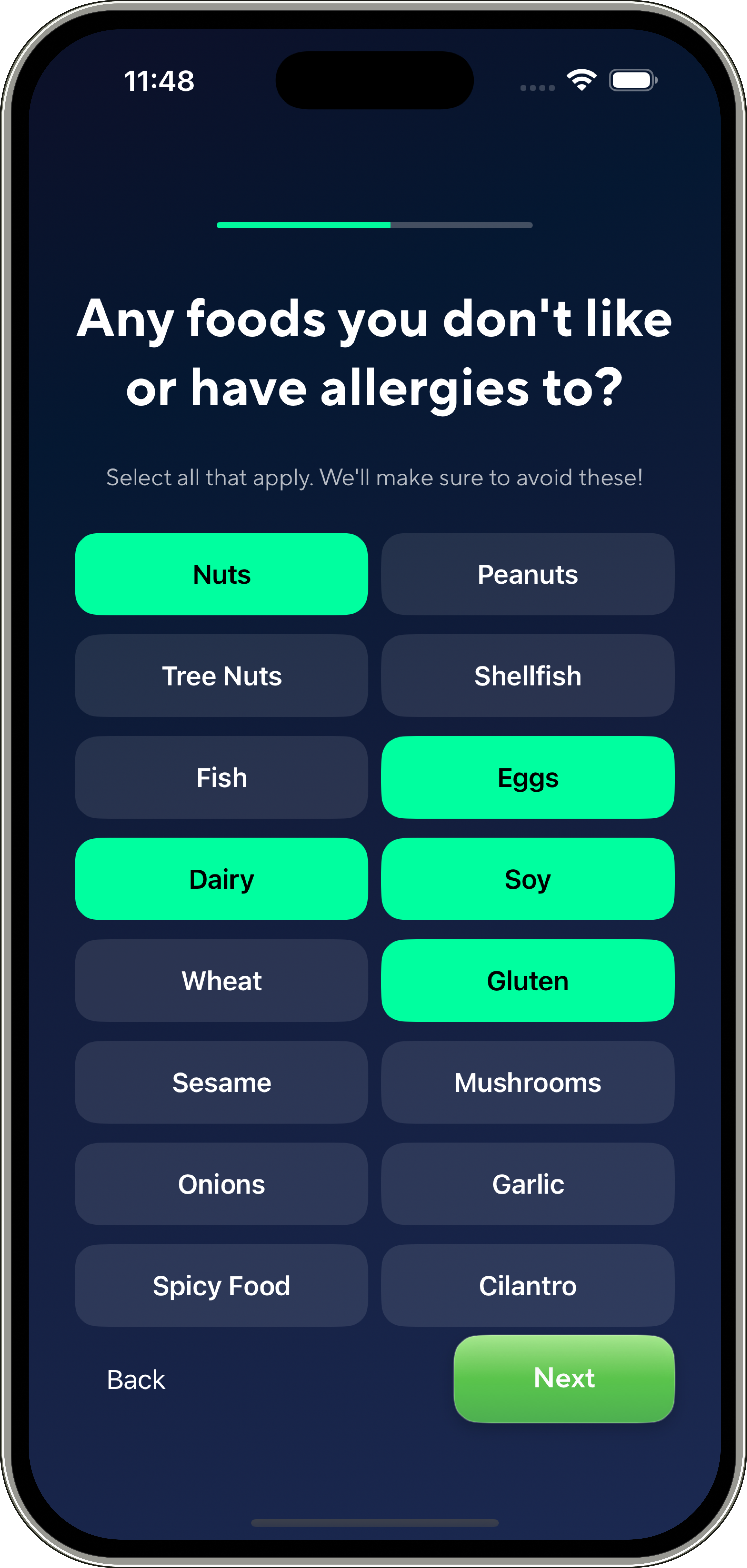 Log Your Meals - BulkAI App Screenshot